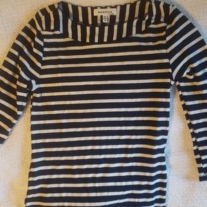 Preppy striped top